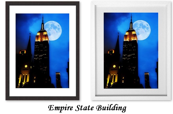 Empire State Building Framed Print